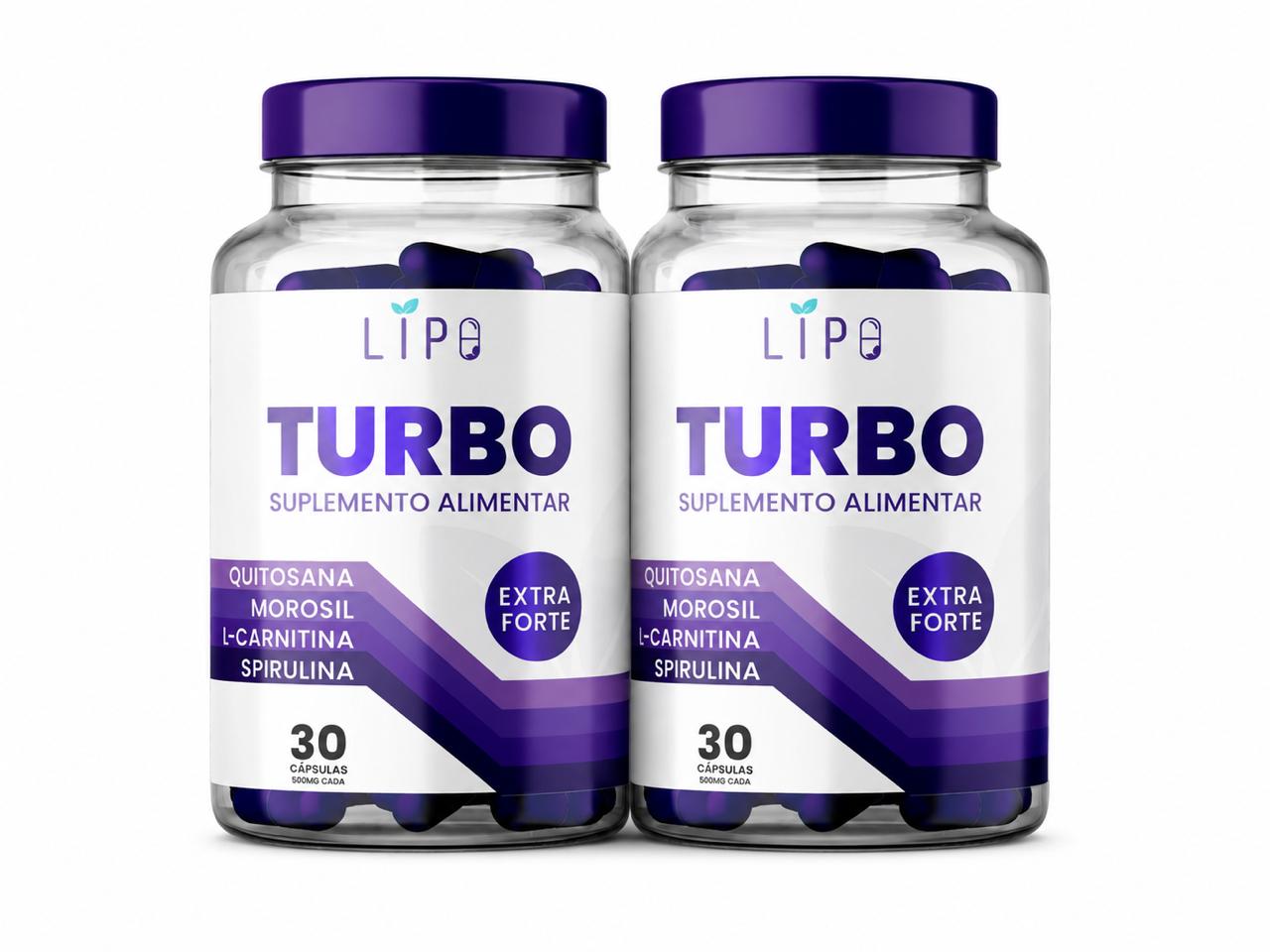 Kit 2 Frascos Lipo Turbo